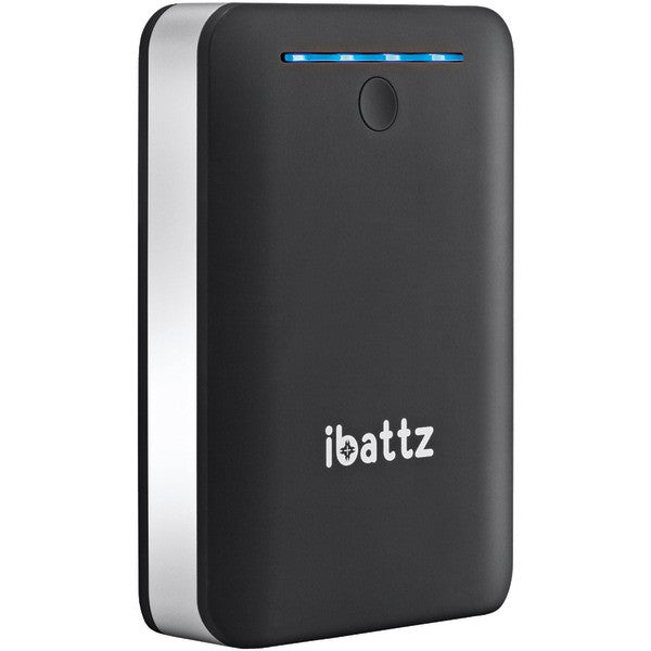 Ibattz Ib-pwb-blk-a2 12,000mah 2.1-amp Portable Charger External Battery Pack/power Bank For Smartphones & Tablets