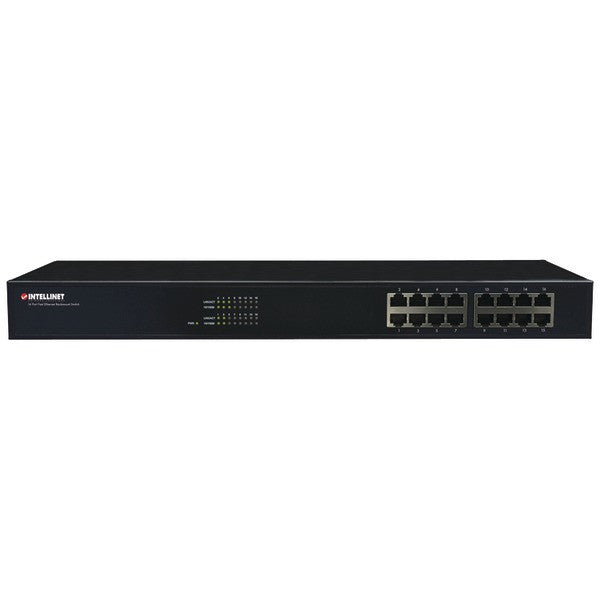 Intellinet Network Solutions 520409 Rack-mount Ethernet Switch (16 Port)