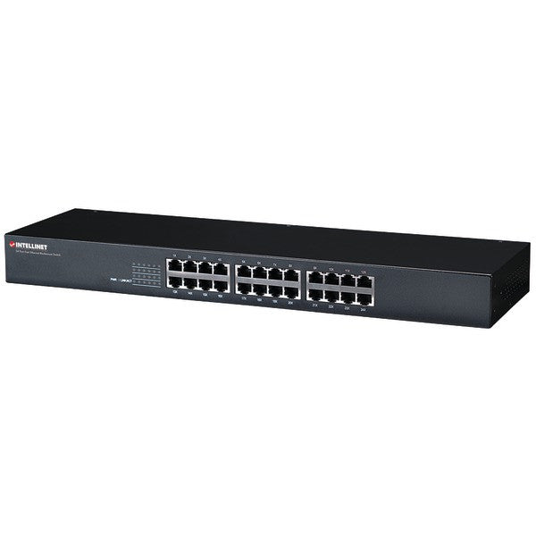 Intellinet Network Solutions 520416 Rack-mount Ethernet Switch (24 Port)