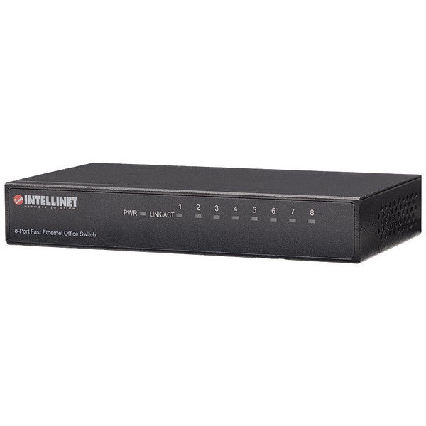 Intellinet Network Solutions 523318 Desktop Ethernet Switch (8 Port)
