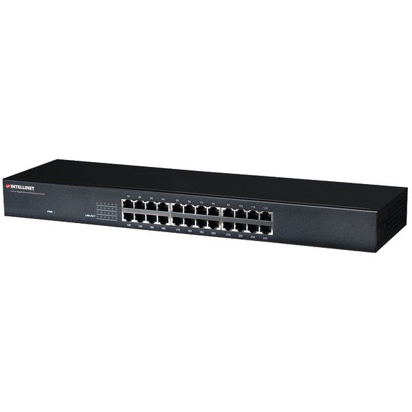 Intellinet Network Solutions 524162 Gigabit Rack-mount Ethernet Switch (24 Port)