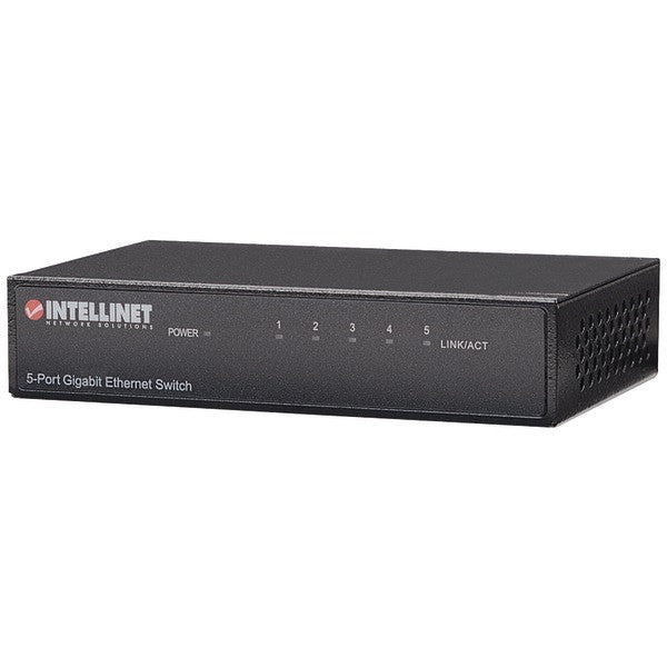 Intellinet Network Solutions 530378 5-port Gigabit Desktop Ethernet Switch