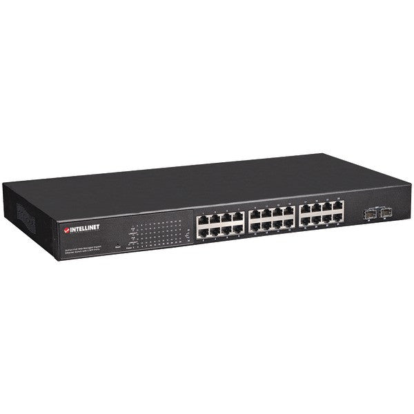 Intellinet Network Solutions 560559 Gigabit Poe Managed Switch (24 Port)