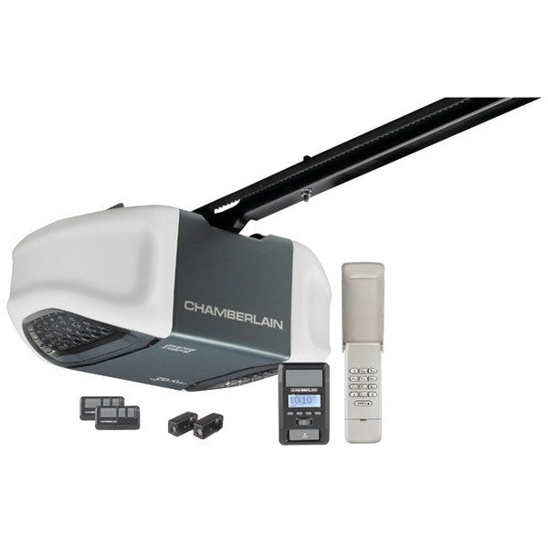 Chamberlain Wd962kev 3/4hp Myq-enabled Belt Drive Garage Door Opener With Battery Backup