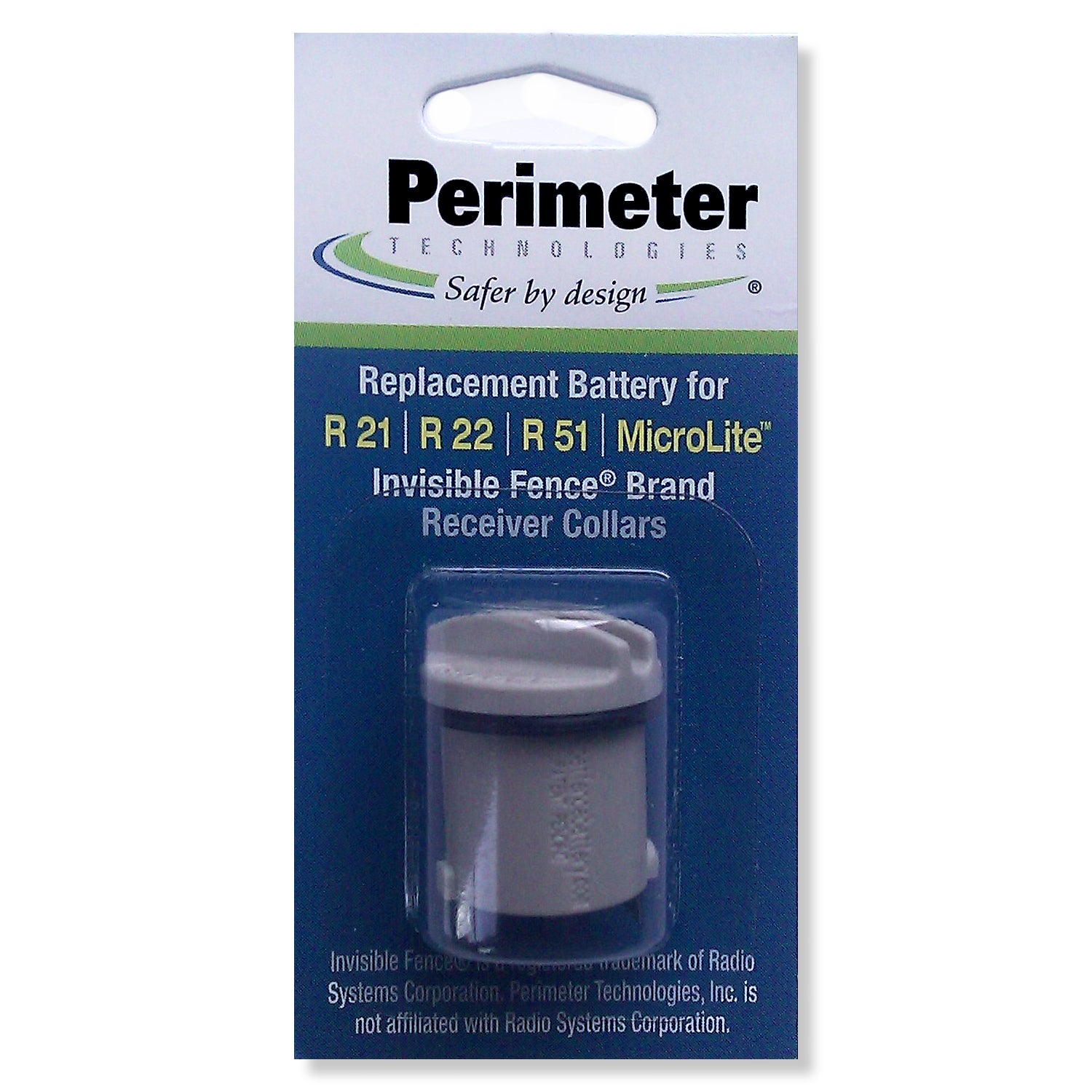 Perimeter Technologies Ifa-001-year Invisible Fence Compatible R21 And R51 Dog Collar Battery Year Supply