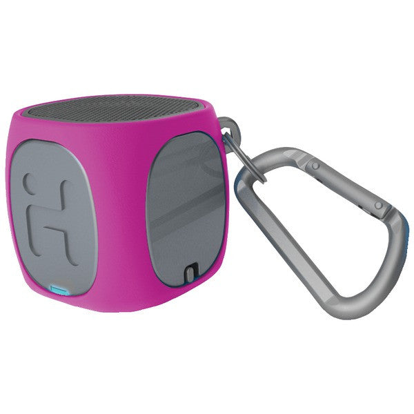 Ihome Ibt55pgc Bluetooth Rechargeable Mini Speaker System (pink/gray)