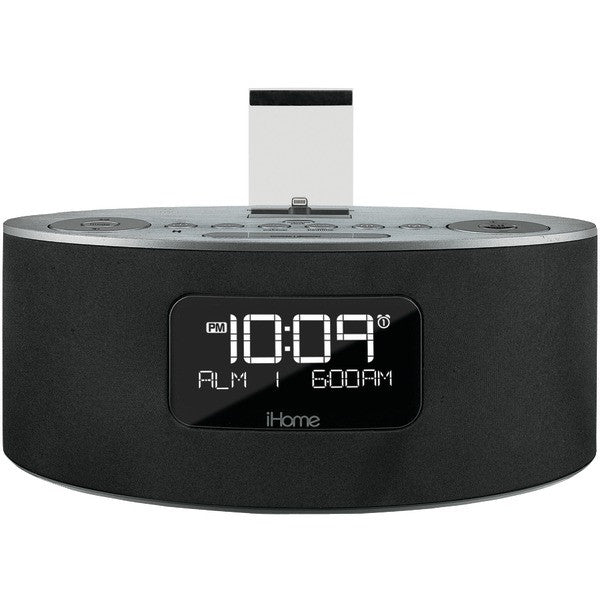 Ihome Idl46gc Dual-charging Stereo Fm Clock Radio With Lightning Connector
