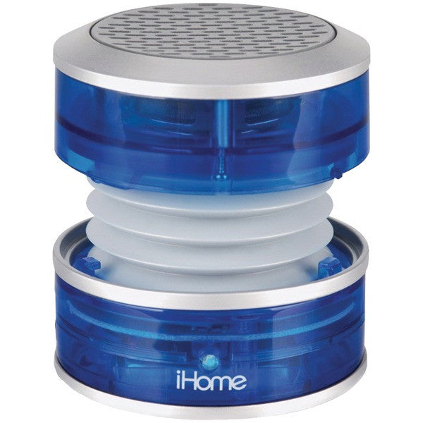 Ihome Im60lt Rechargeable Mini Speaker (blue Translucent)