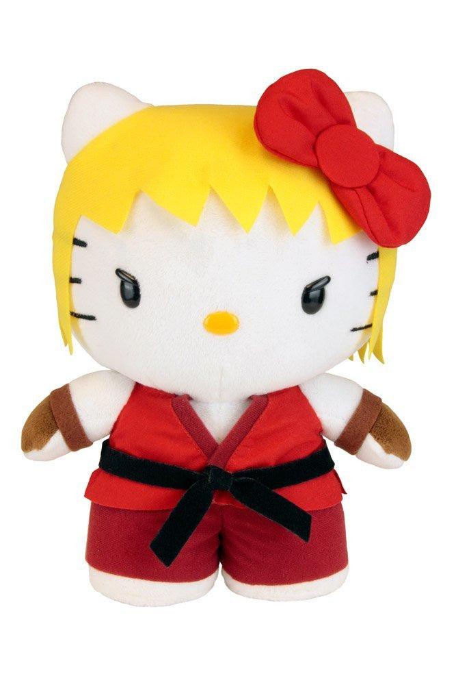 Hello Kitty Street Fighter X Sanrio Ken Plush, Large, 10"