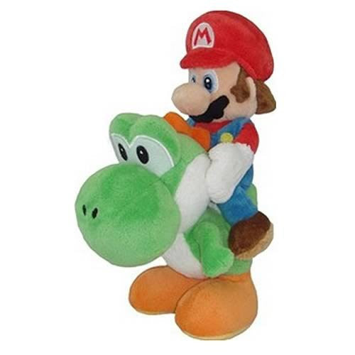 Nintendo Official Super Mario Plush - Mario And Yoshi Plush, 8-inch