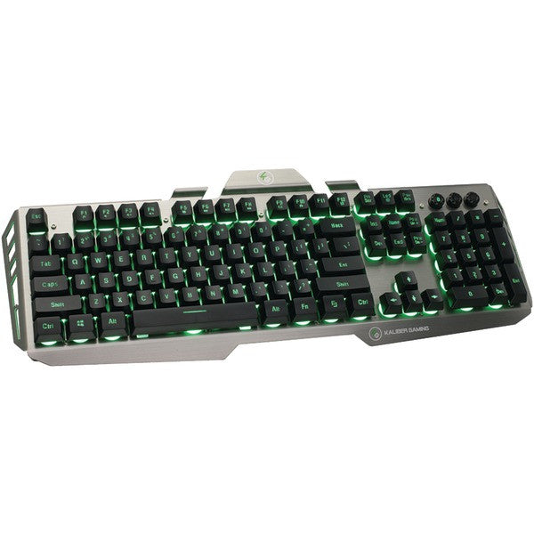 Iogear Gkb704l-bk Kaliber Gaming Hver Aluminum Gaming Keyboard (black/gray)