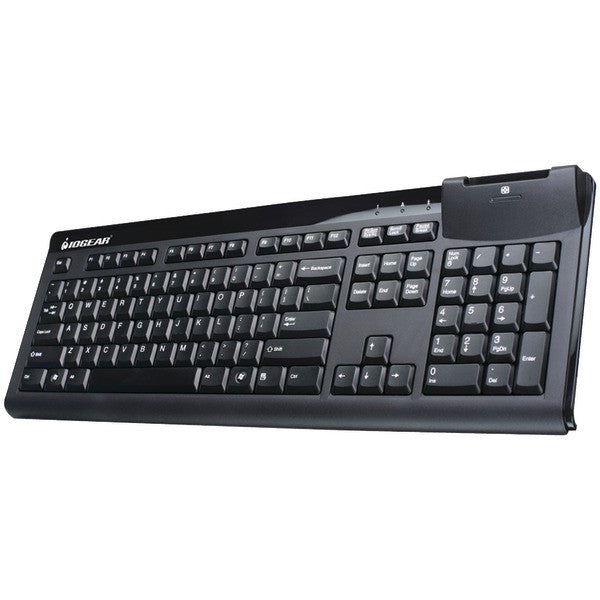 Iogear Gkbsr201 104-key Keyboard With Common Access Card Reader