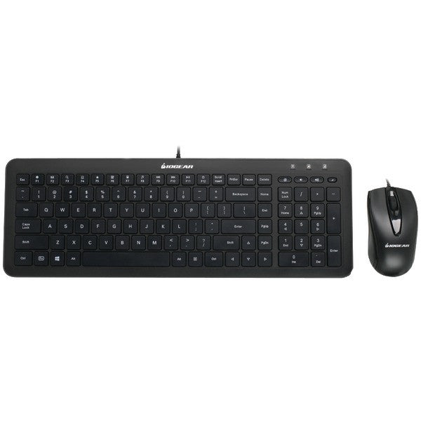 Iogear Gkm515 Quietus Desktop Low Profile Keyboard & Mouse
