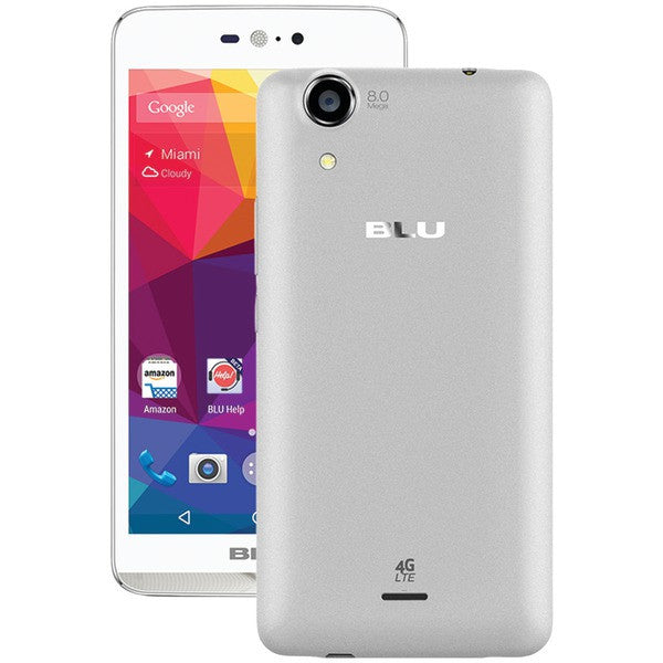 Blu Products D0010uuwt Dash X Lte Unlocked Phone (white)