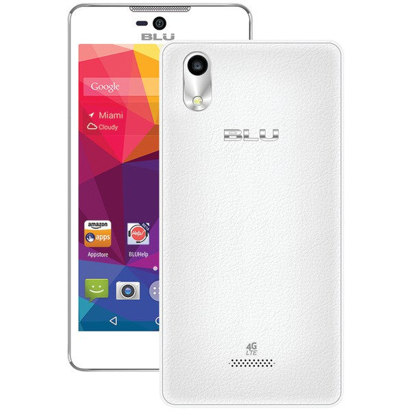 Blu Products S0050uuwh Studio C 5+5 Lte Smartphone (white)