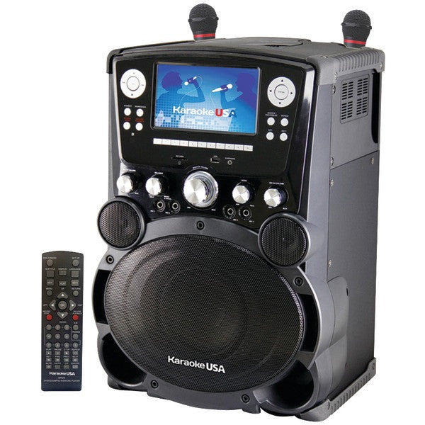 Karaoke Usa Gp975 Professional Dvd/cd+g/mp3+g Karaoke System With 7" Color Tft Display & Recording