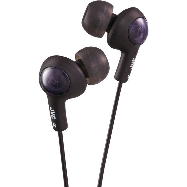 Jvc Hafr6b Gumy Plus In-ear Earbuds With Remote & Microphone (black)