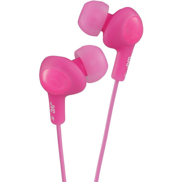 Jvc Hafr6p Gumy Plus In-ear Earbuds With Remote & Microphone (pink)