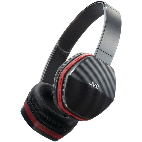 Jvc Hasbt5r Over-ear Bluetooth Headphones (red)