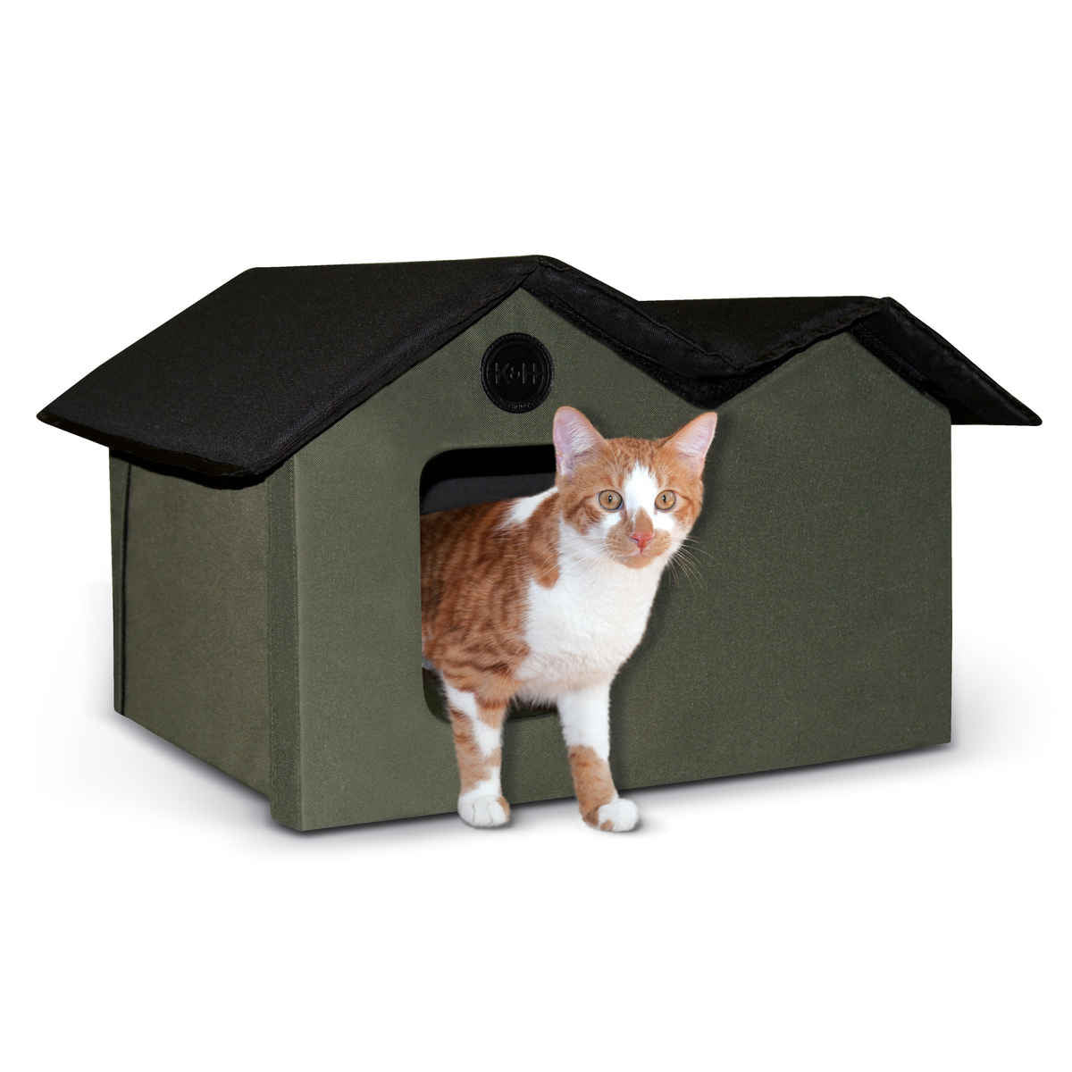K&h Pet Products Kh3971 Unheated Outdoor Kitty House Extra Wide