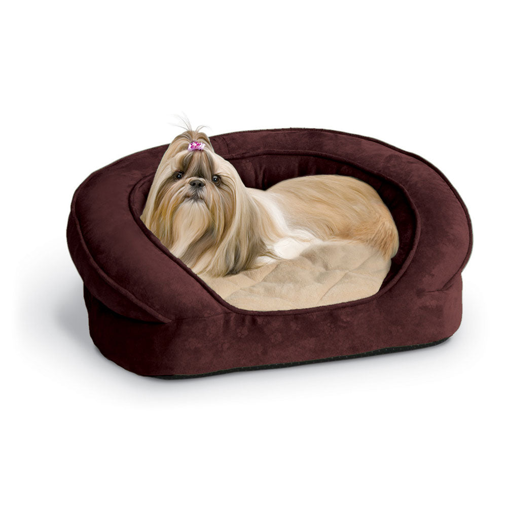 K&h Pet Products Kh4417 Deluxe Ortho Bolster Sleeper Pet Bed