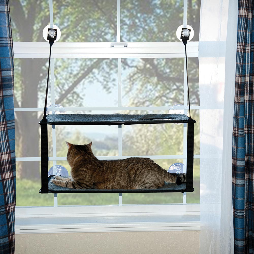 K&h Pet Products Kh9092 Kitty Sill - Double Stack Ez Window Mount