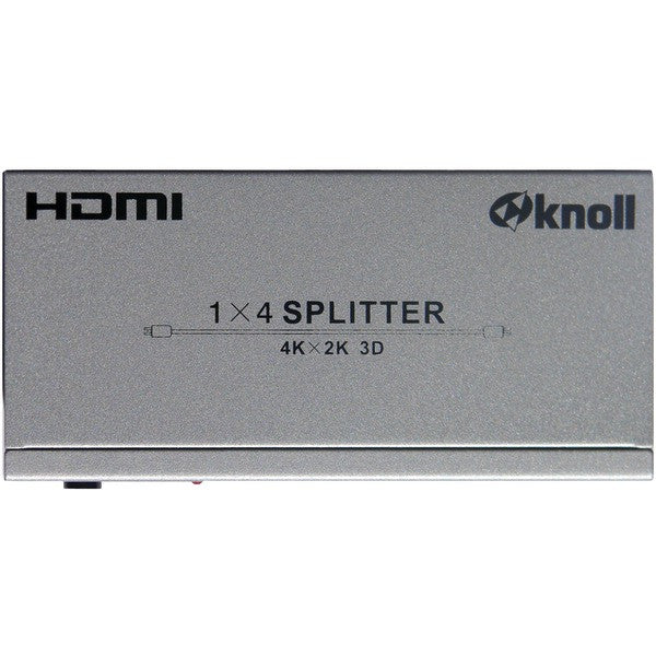 Knoll Systems 4k-da4 Ultra Hd 4k X 2k Hdmi Splitter (1 Input, 4 Outputs)