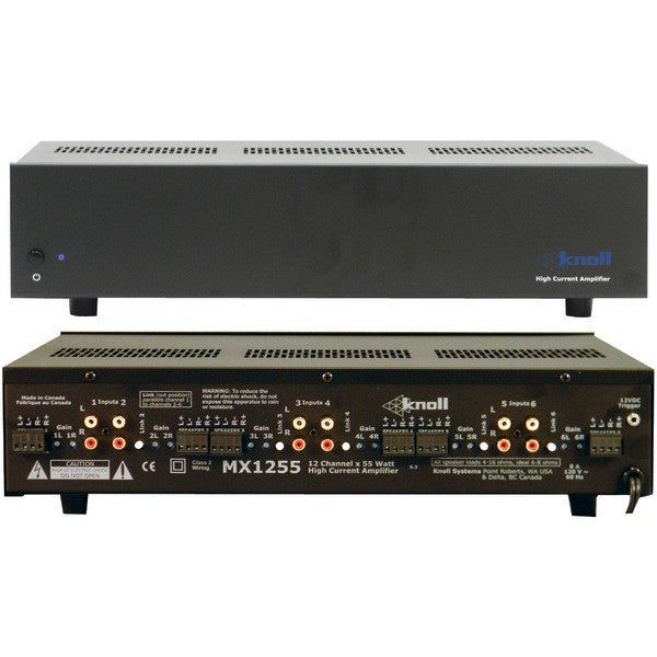 Knoll Systems Mx855 50-watt, 8-channel Multiroom Amp
