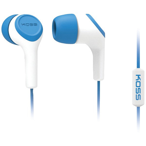 Koss 187220 Keb15i In-ear Earbuds With Microphone (blue)
