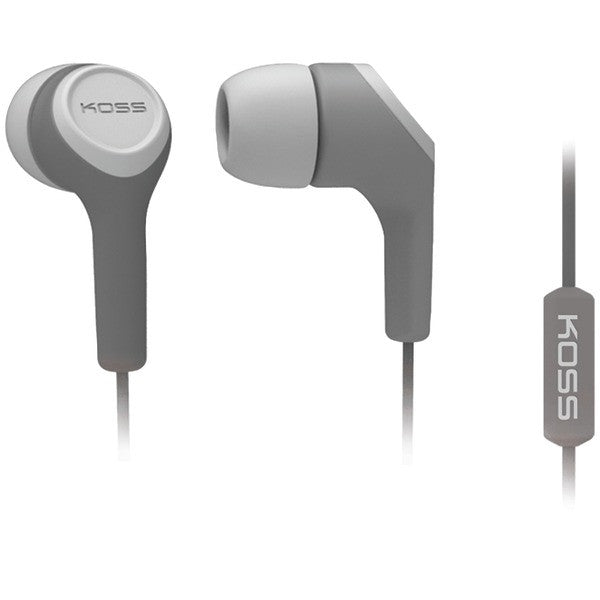 Koss 187212 Keb15i In-ear Earbuds With Microphone (gray)