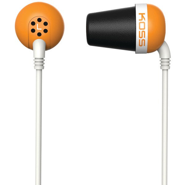 Koss 185349 Plug In-ear Earbuds (orange)