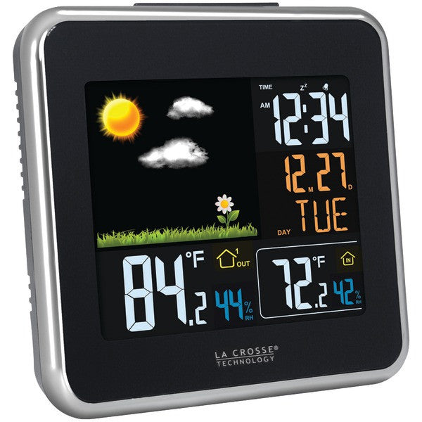 La Crosse Technology 308a-146 Wireless Color Weather Station With Forecast