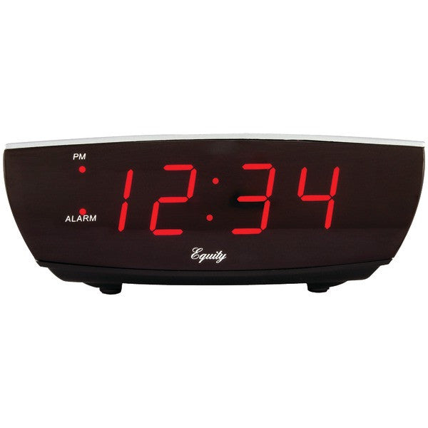 Equity By La Crosse 75900 Digital Led Alarm Clock With Usb Charging Port