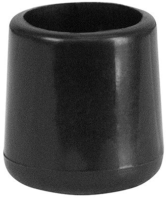 Flash Furniture Le-l-3-bk-caps-gg Black Replacement Foot Cap For Plastic Folding Chairs