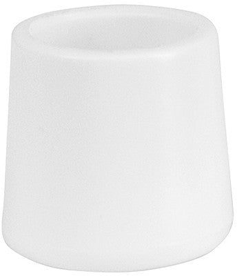 Flash Furniture Le-l-3-white-caps-gg White Replacement Foot Cap For Plastic Folding Chairs