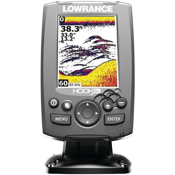 Lowrance 000-12635-001 Hook-3x Fishfinder With Xdcr 83/200khz Transducer