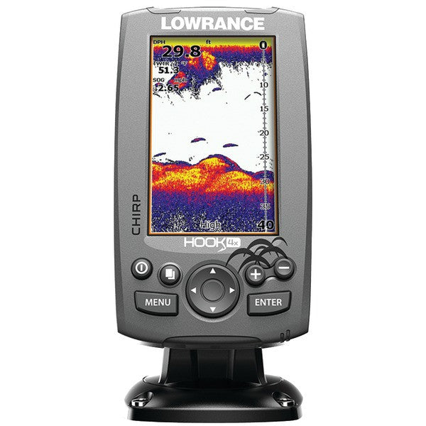 Lowrance 000-12640-001 Hook-4x Mid/high Fishfinder