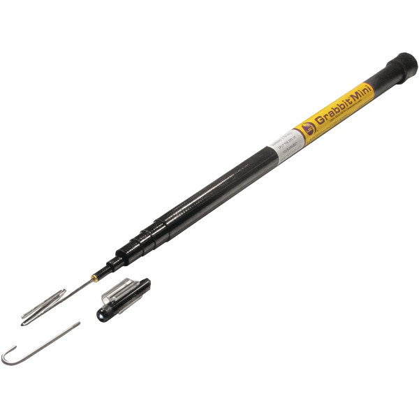 Labor Saving Devices, Inc. 82-110 Grabbit Mini Telescoping Pole With Z-tip & J-tip, 10ft