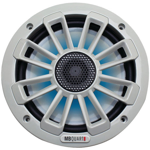 Mb Quart Nk1-116l Nautic Series 6.5" 120-watt 2-way Coaxial Speaker System (with Led Illumination)