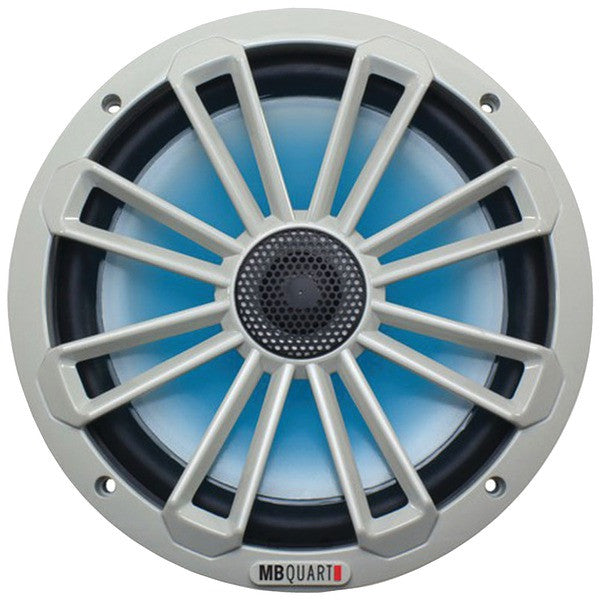 Mb Quart Nk1-120l Nautic Series 8" 140-watt 2-way Coaxial Speaker System (with Led Illumination)