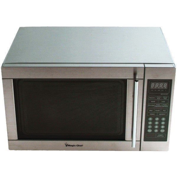 Magic Chef Mcd1311st 1.3 Cubic-ft, 1,100-watt Microwave With Digital Touch (stainless Steel)