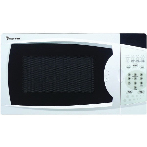 Magic Chef Mcm770w .7 Cubic-ft, 700-watt Microwave With Digital Touch (white)