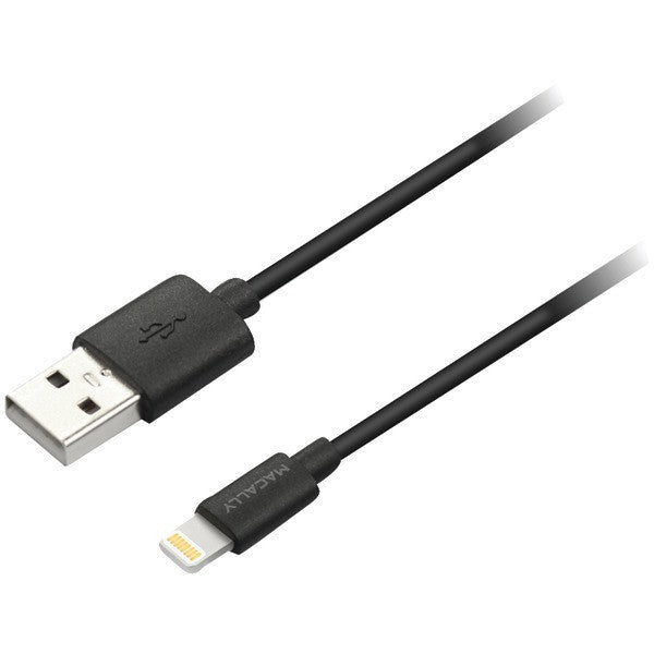 Macally Peripherals Misyncablel3 Charge & Sync Lightning To Usb Cable, 3ft (black)