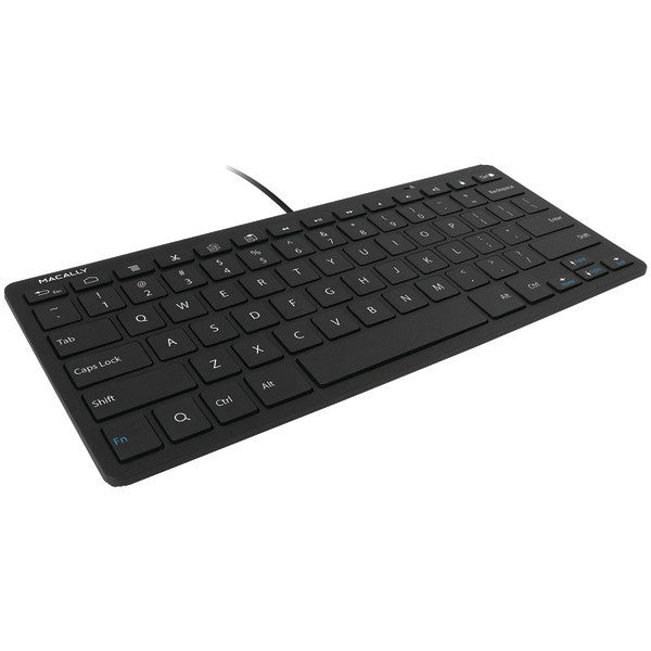 Macally Peripherals Wkeyand Micro Usb Wired Keyboard