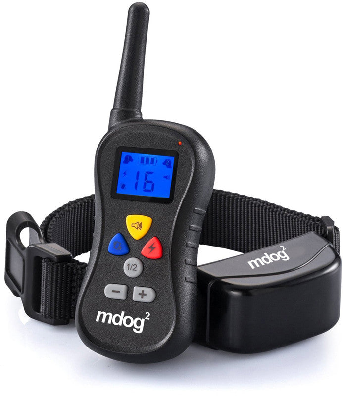 Mdog2 Md2-008 Wireless Dog Remote Training Collar With Shock, Vibration And Tone