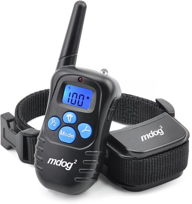 Mdog2 Md2-998drb Rechargeable And Rainproof 330 Yard Remote Training Collar With Beep, Vibration, And Shock