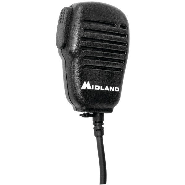 Midland Avph10 Handheld/wearable Speaker Microphone With Push-to-talk For Gmrs Radios