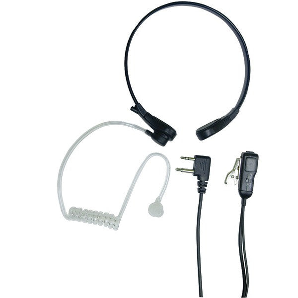 Midland Avph8 2-way Radio Accessory (acoustic Throat Microphone For Gmrs Radios With Ptt/vox Compartment)