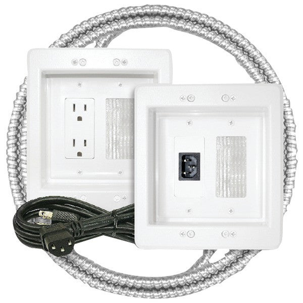 Midlite 22apjw-7r-mc Power Jumper Hdtv Power Relocation Kit (includes Pre-wired Metal Clad Cable)