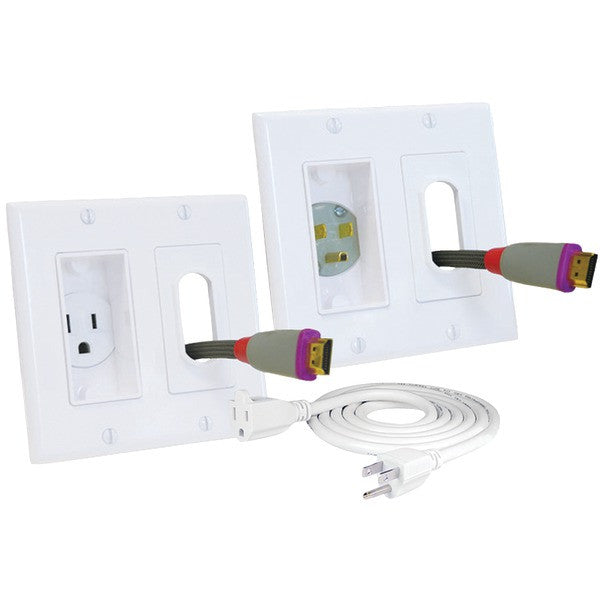 Midlite 2a46-w-3 Décor In-wall Power Solution Kit